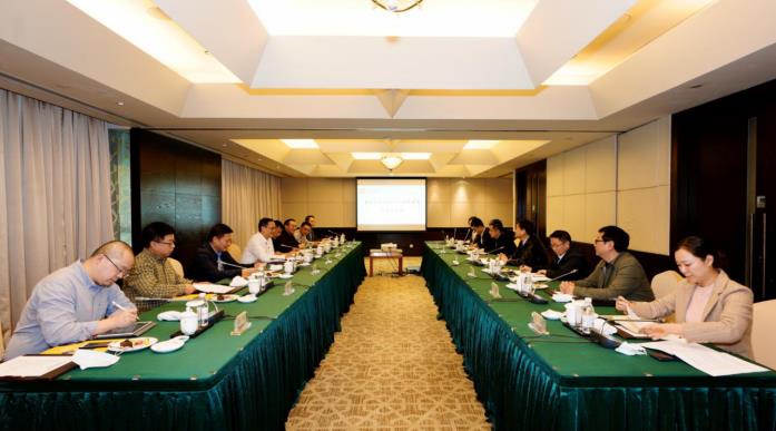 集团党委书记、董事长任丁会见重庆PT视讯集团董事长乔昌志一行