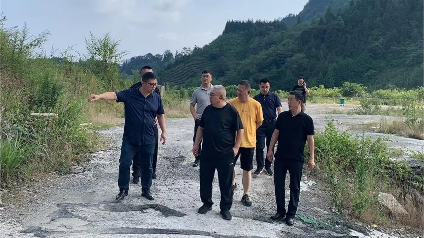 省PT视讯集团领导调研峨眉山太阳村乡村振兴项目