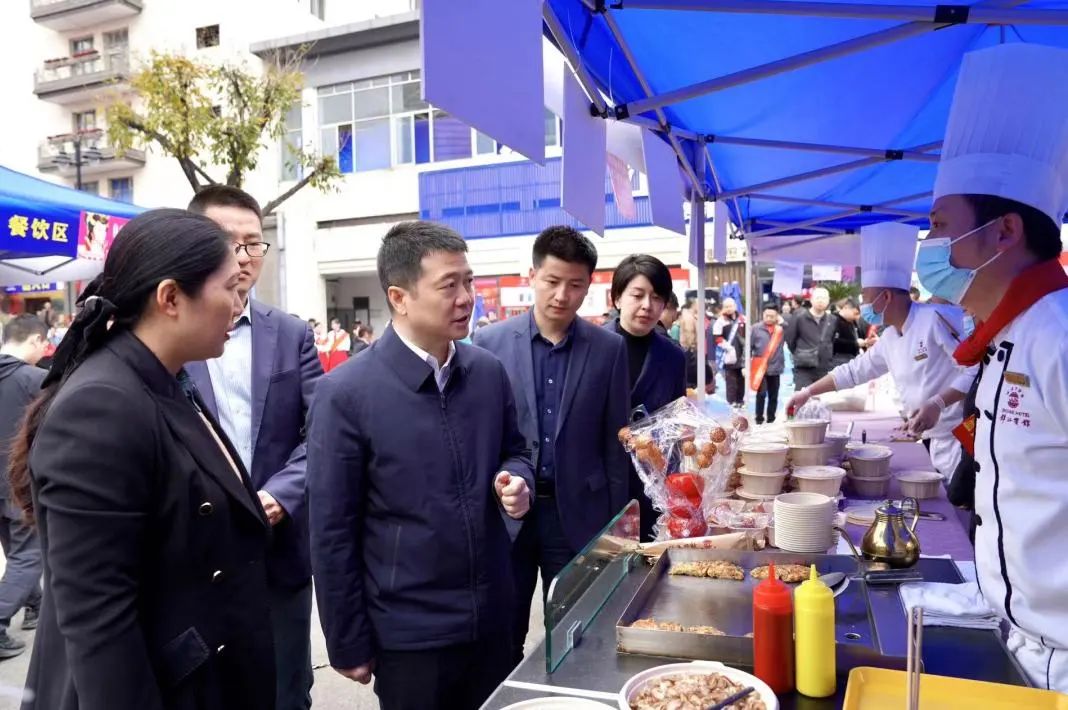 省PT视讯集团检查督导2024锦江宾馆春季酒类商务洽谈会现场工作