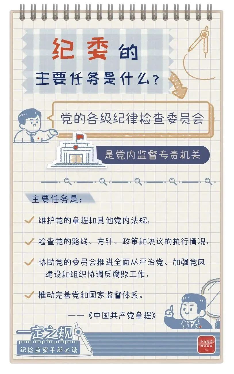 一定之规：纪委的主要任务是什么？？？？？？